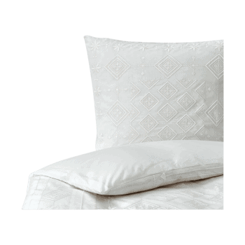 Segas pārvalks Elaine (bez spilvendrānām), 220x240cm, balts