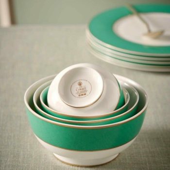 Bļoda Pip Chique Gold-Green, 18cm