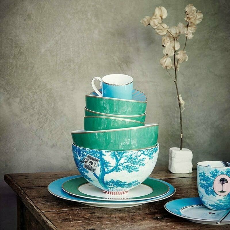 Bļoda Pip Chique Gold-Green, 18cm Bļoda Pip Chique Gold-Green, 18cm