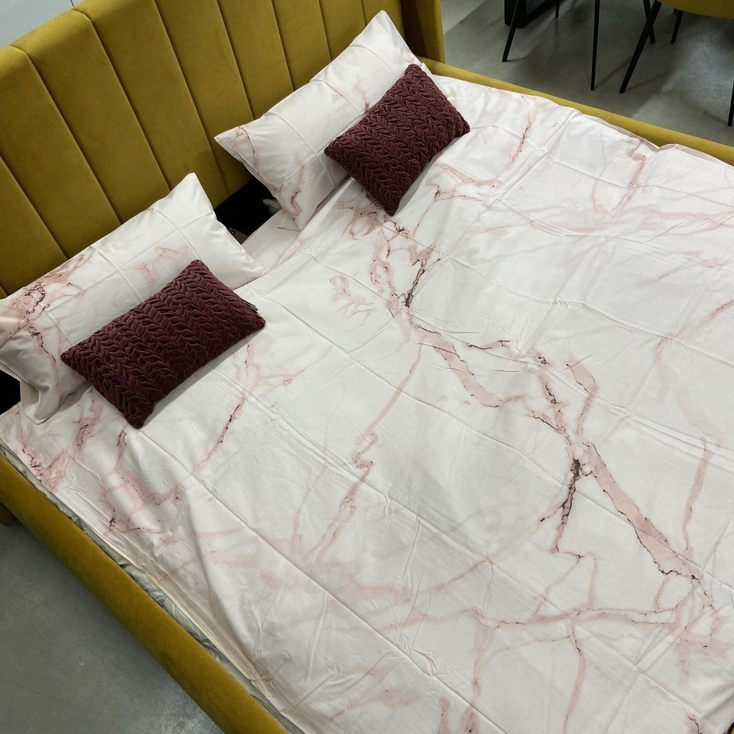 Gultas veļas komplekts Malin, 200x220cm, 60x70cmx2gab., rozā Gultas veļas komplekts Malin, 200x220cm, 60x70cmx2gab., rozā