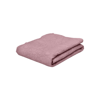 Gultas pārklājs Madlon, 260x260cm, rozā