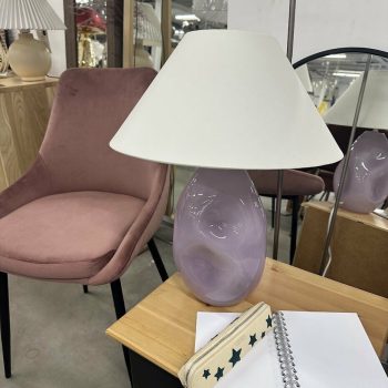 Galda lampa Xilia, violeta