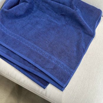 Dvielis Cordelia,100x150cm, zils