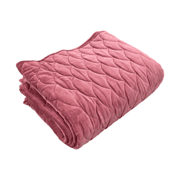 Gultas pārklājs Cecily, 160x200cm, rozā