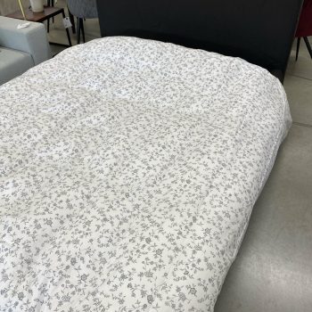 Segas pārvalks Anja, 220x240cm, balts/pelēks