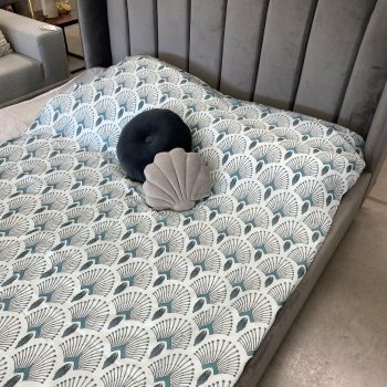 Segas pārvalks Avelina, 160x210cm, zils