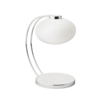 Galda lampa Fay, sudraba