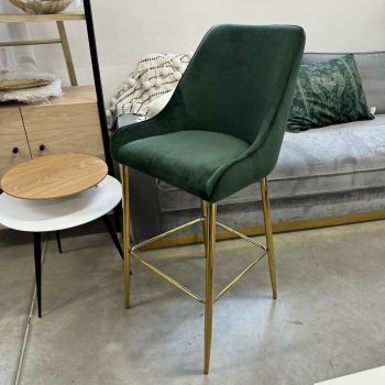 Bāra krēsls Ava, zaļš