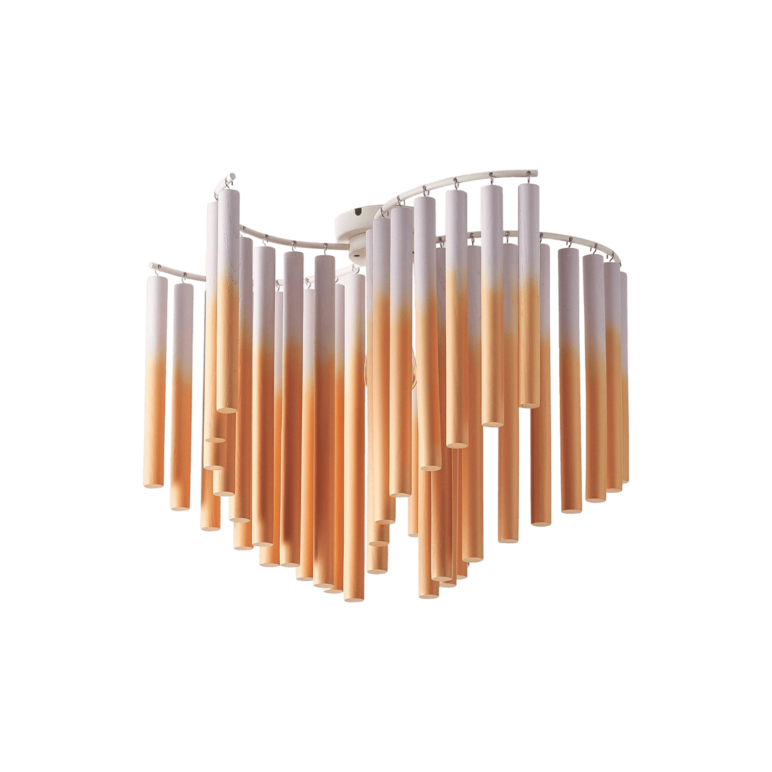 Oša koka griestu lampa Coralie, oranža Oša koka griestu lampa Coralie, oranža