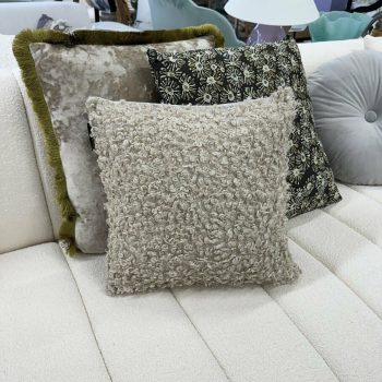 Spilvendrāna Harlow, brūna, 40x40cm