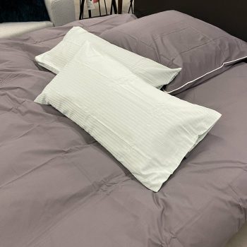 Satīna spilvendrānas Charlotte, 40x80cmx2gab.