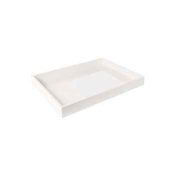 Paplāte Tracy, balta