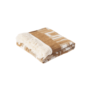 Pleds Fran, brūns, 130x170cm