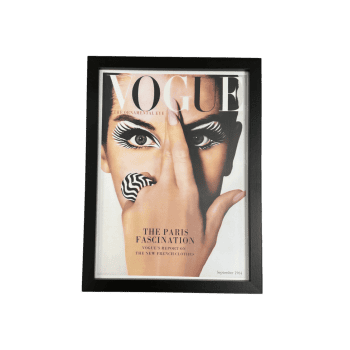 Apdruka ar rāmi Vogue, 30x40cm