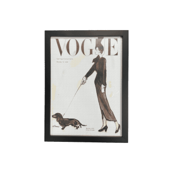 Apdruka ar rāmi Vogue Spring, 30x40cm