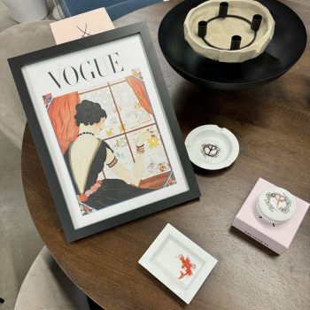 Apdruka ar rāmi Vogue Winter, 30x40cm