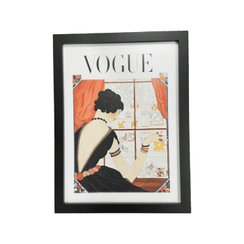 Apdruka ar rāmi Vogue Winter, 30x40cm