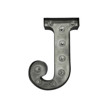 Gaismas burts, dekoratīvs, LED, J