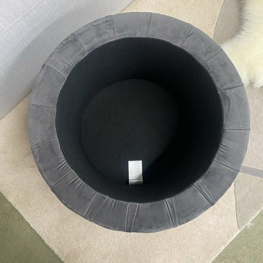 Pufs Chiara ar uzglabāšanas kasti Pufs Chiara ar uzglabāšanas kasti