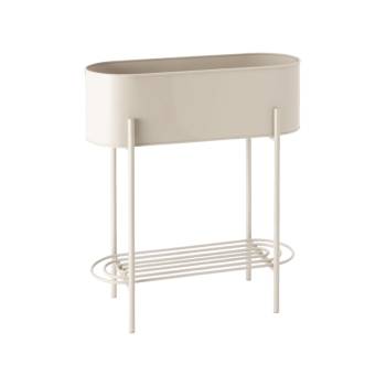 Metāla pods Azalea, bēšs