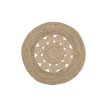 Džutas paklājs Tapu, Ø150cm