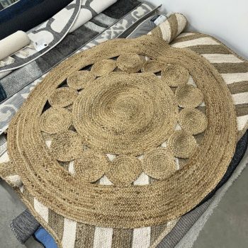 Džutas paklājs Tapu, Ø150cm