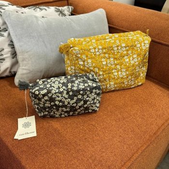 Kosmētikas soma Liberty, dzeltena, M