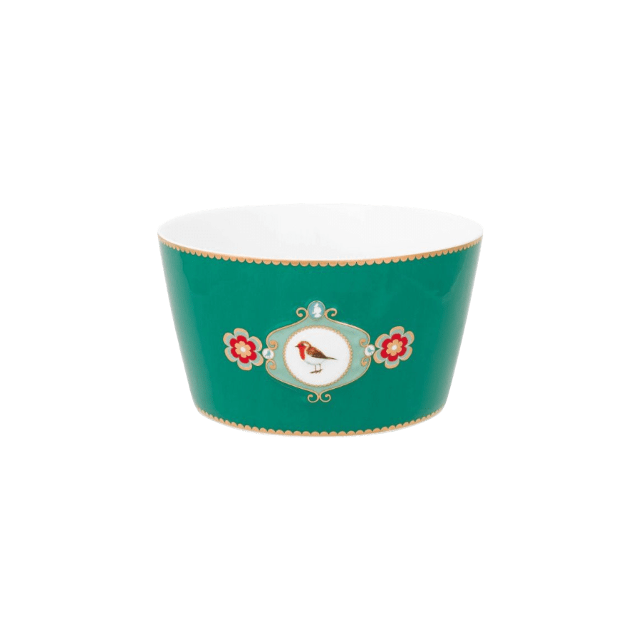 Bļoda Love Birds Medallion Emerald, D15cm Bļoda Love Birds Medallion Emerald, D15cm