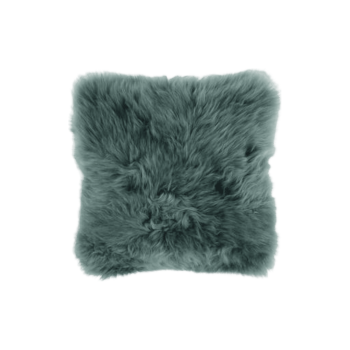 Spilvens, aitādas, zaļš, 50x50cm