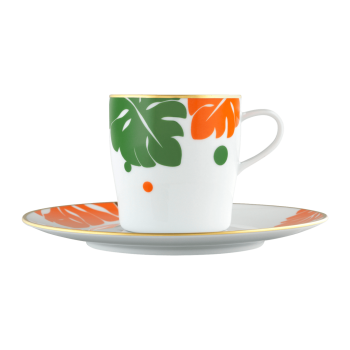 Kafijas tase ar apakštasi Auréole Colorée