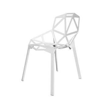 Dizaina metāla krēsls Chair One