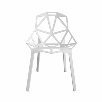 Dizaina metāla krēsls Chair One