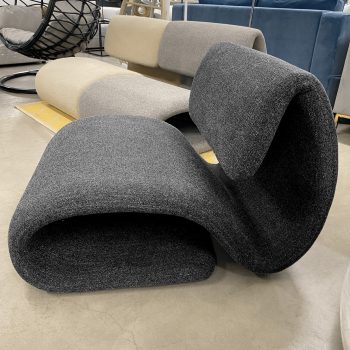 Atpūtas krēsls DUBNA, pelēks