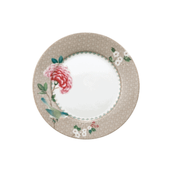 Šķīvis Blushing Birds Khaki, 21cm