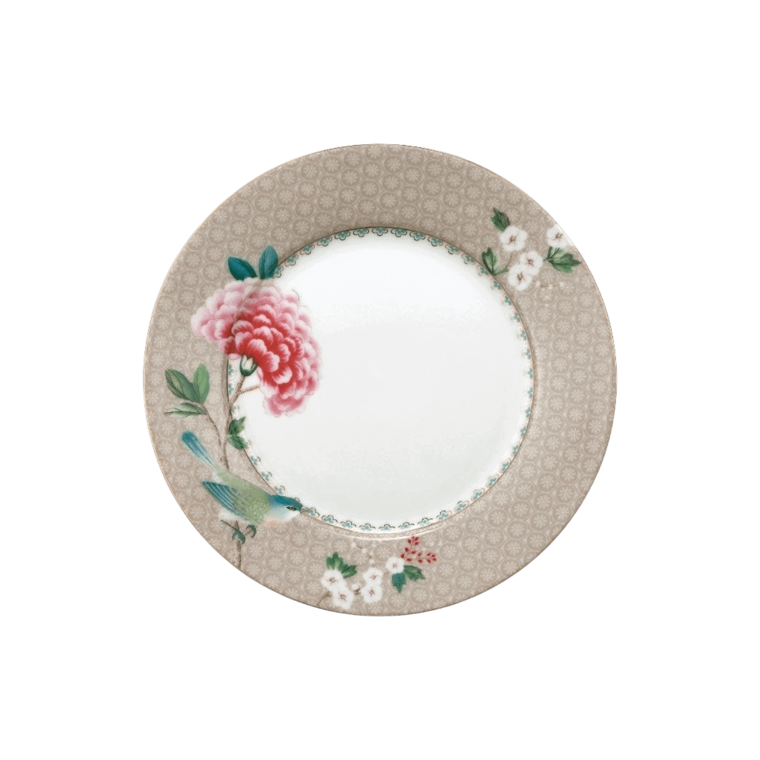 Šķīvis Blushing Birds Khaki, 21cm Šķīvis Blushing Birds Khaki, 21cm