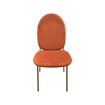 Samta krēsls Mary, zelta