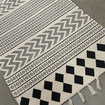 Kokvilnas paklājs Edna, 80x250cm