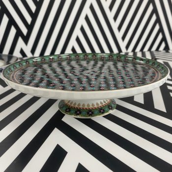 Mini kūku šķīvis Clover Green 21cm