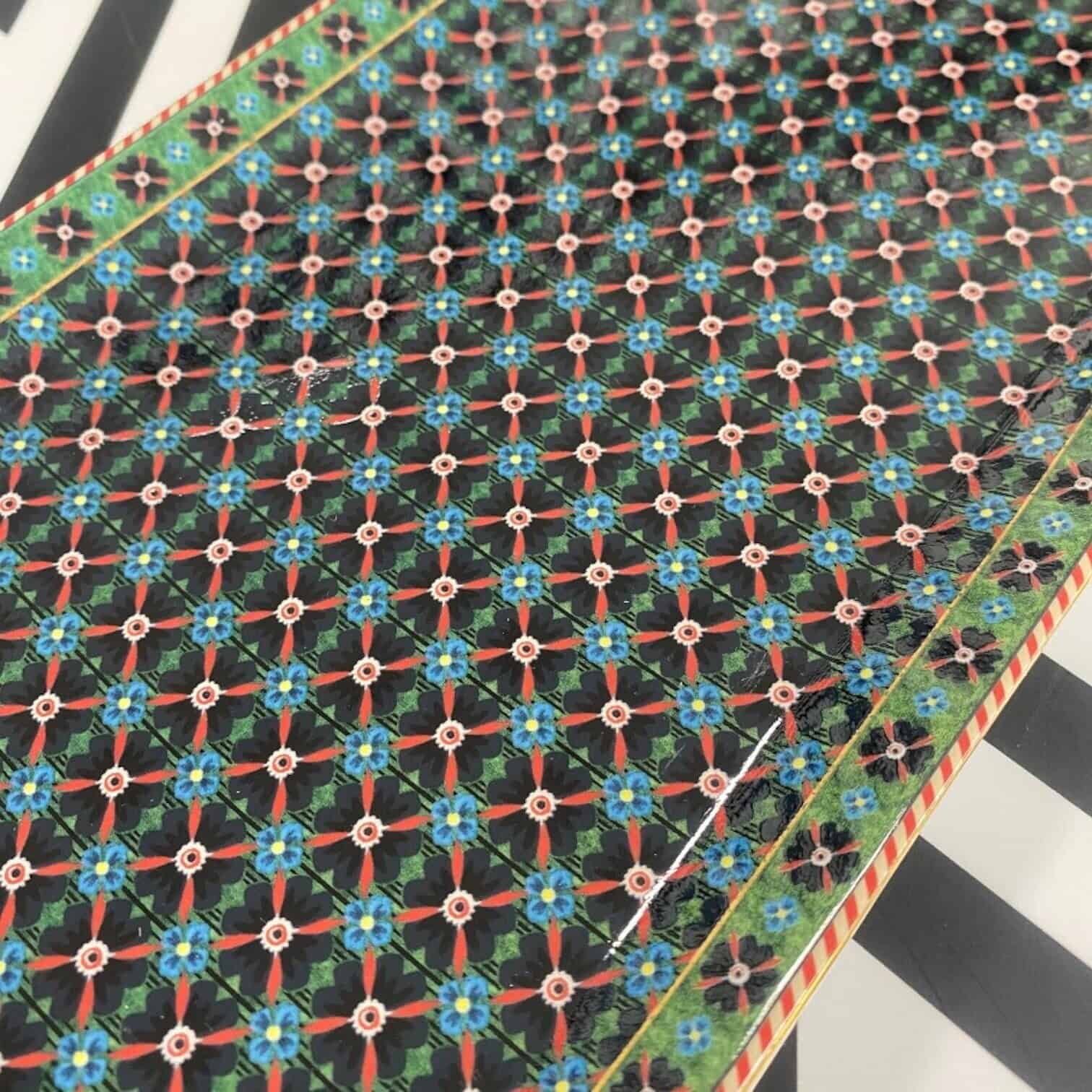 Paplāte Clover Green 33.3x15.5cm Paplāte Clover Green 33.3x15.5cm