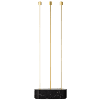 Svečturis GRASIL, uz zemes stāvošs svečturis, misiņa