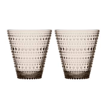 Ūdens glāzes Kastehelmi, 2gab., linen