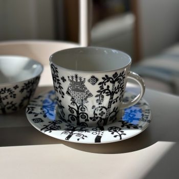 Šķīvis Taika, 16cm, black