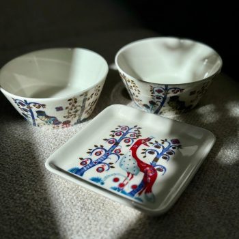 Šķīvis Taika, 12x12cm, white