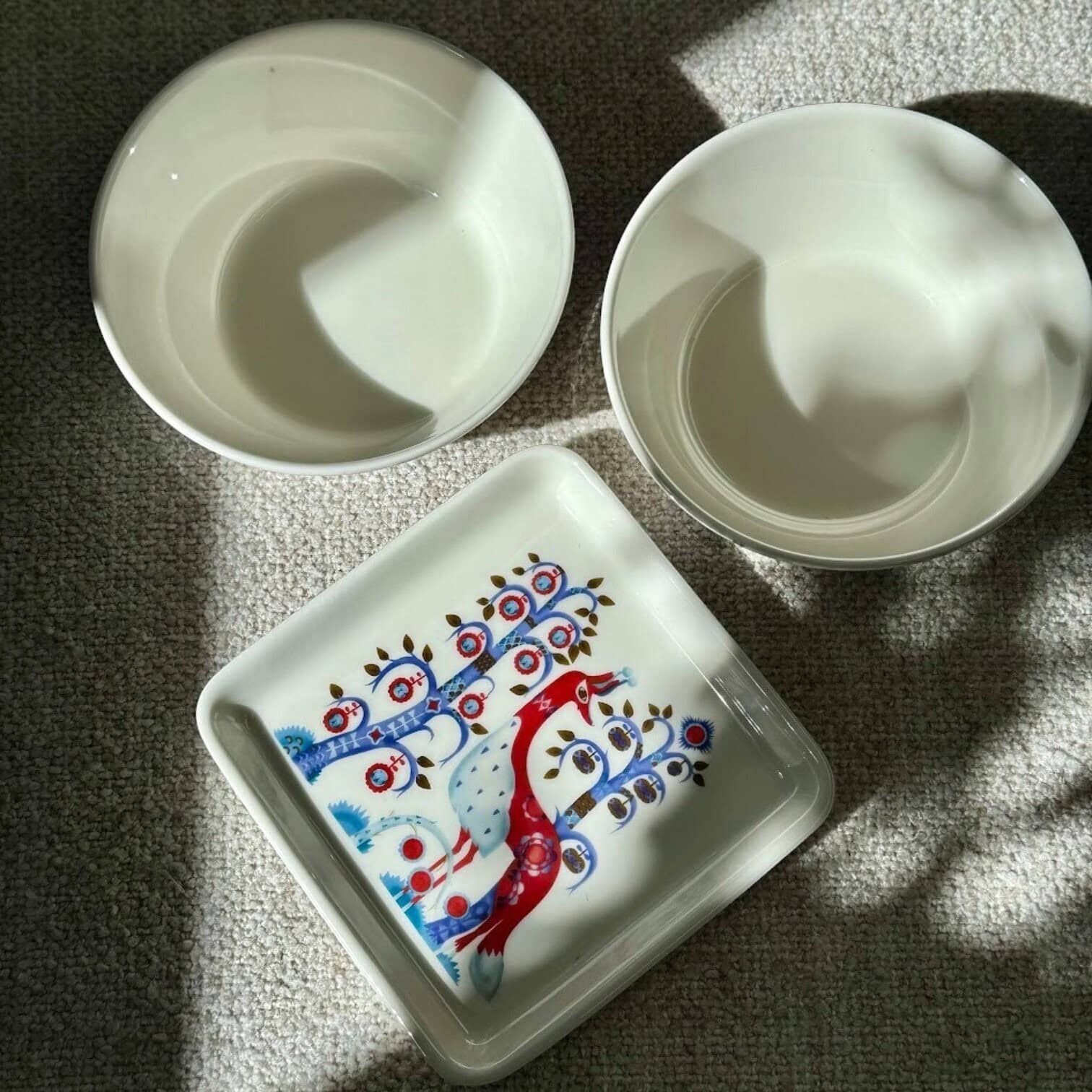 Šķīvis Taika, 12x12cm, white Šķīvis Taika, 12x12cm, white