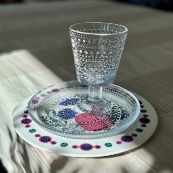 Šķīvis Kastehelmi, 17cm, clear