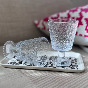 Glāzes Kastehelmi,2gab., clear