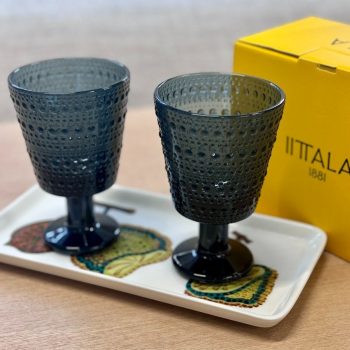 Glāzes Kastehelmi, 2gab., dark grey