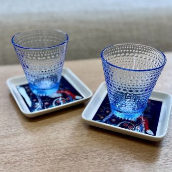 Šķīvis Taika, 12x12cm, blue