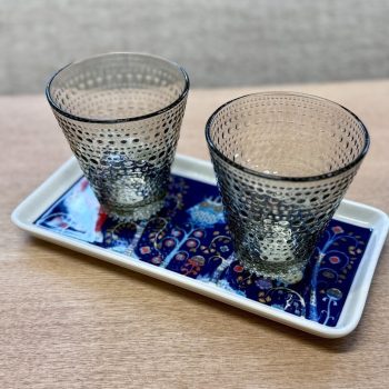 Šķīvis Taika, 12x24cm, blue