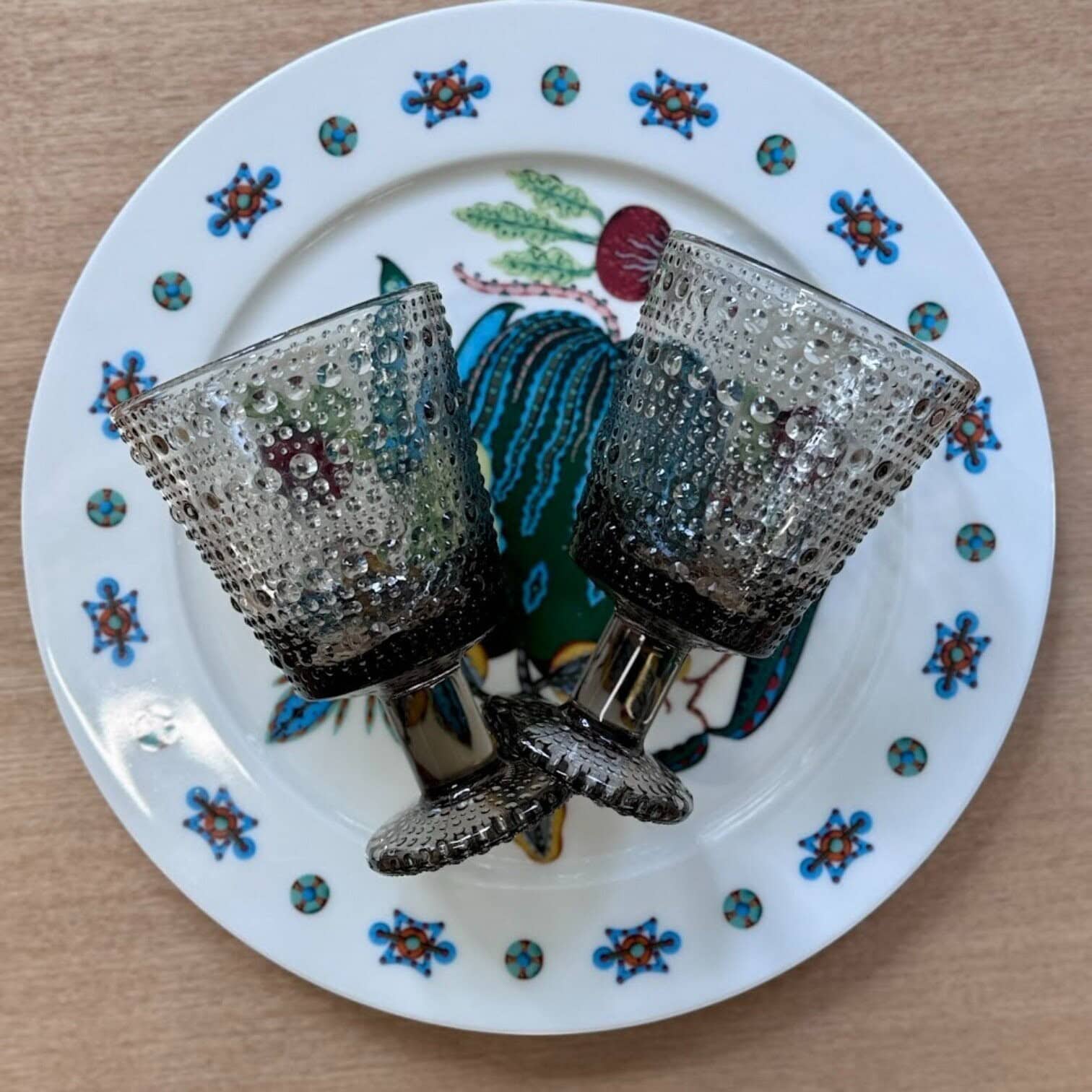 Glāze Kastehelmi, 2gab., linen Glāze Kastehelmi, 2gab., linen